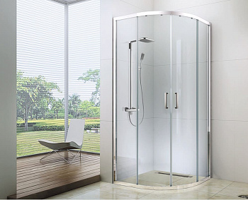 Душевой уголок BERGES SOLO R 800х800, BERGES