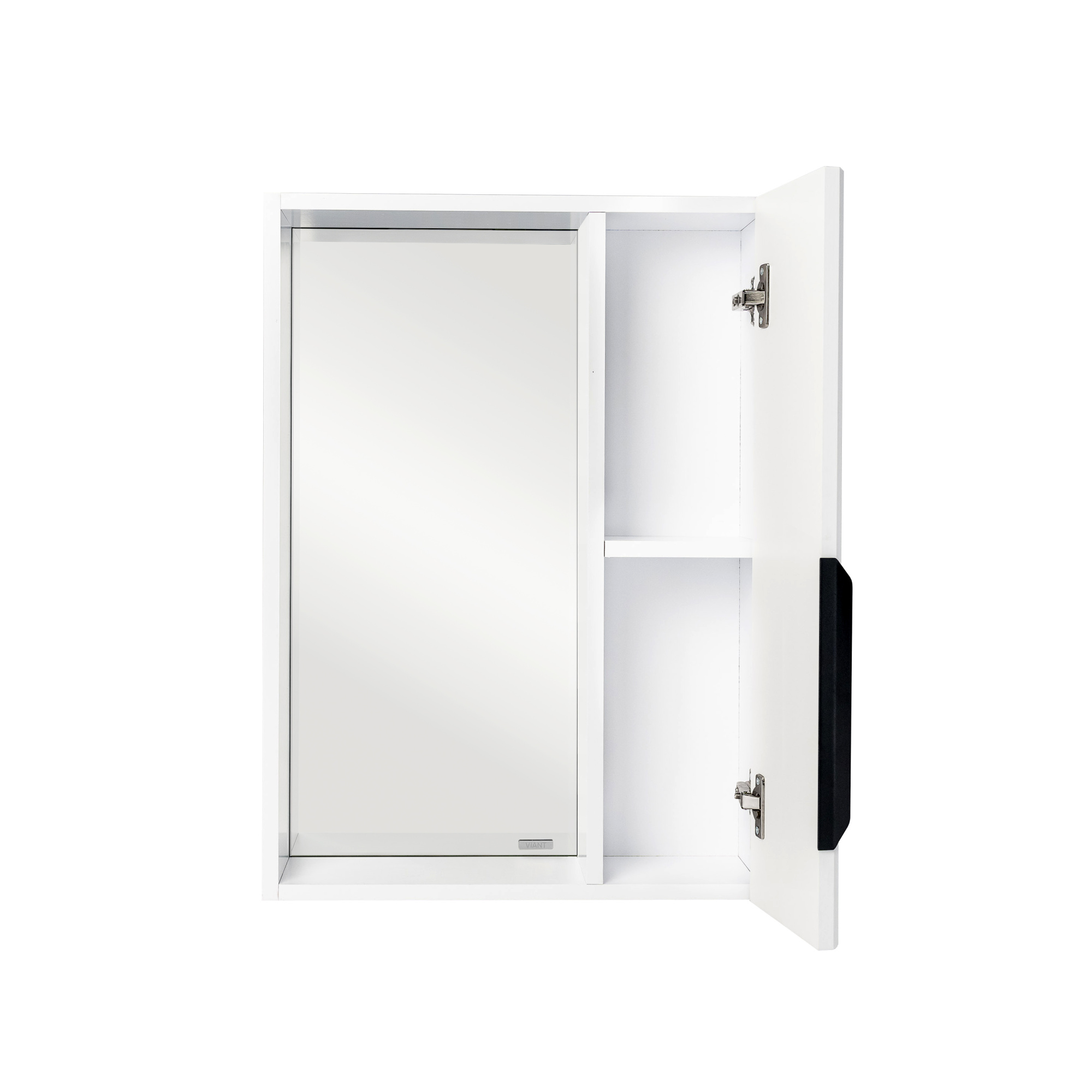 Зеркало со шкафом VIANT СИЦИЛИЯ 60 белый (VSIC60BEL-ZSH)