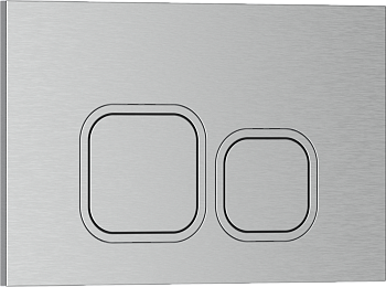 Кнопка смыва IBERICA BLANCA ESTI-Q ABS-пластик, хром матовый (IB.B083.004.002)