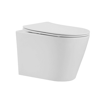 Унитаз подвесной IBERICA BLANCA BURGOS ALTO Rimless белый (IB.BRA.231.1B1)